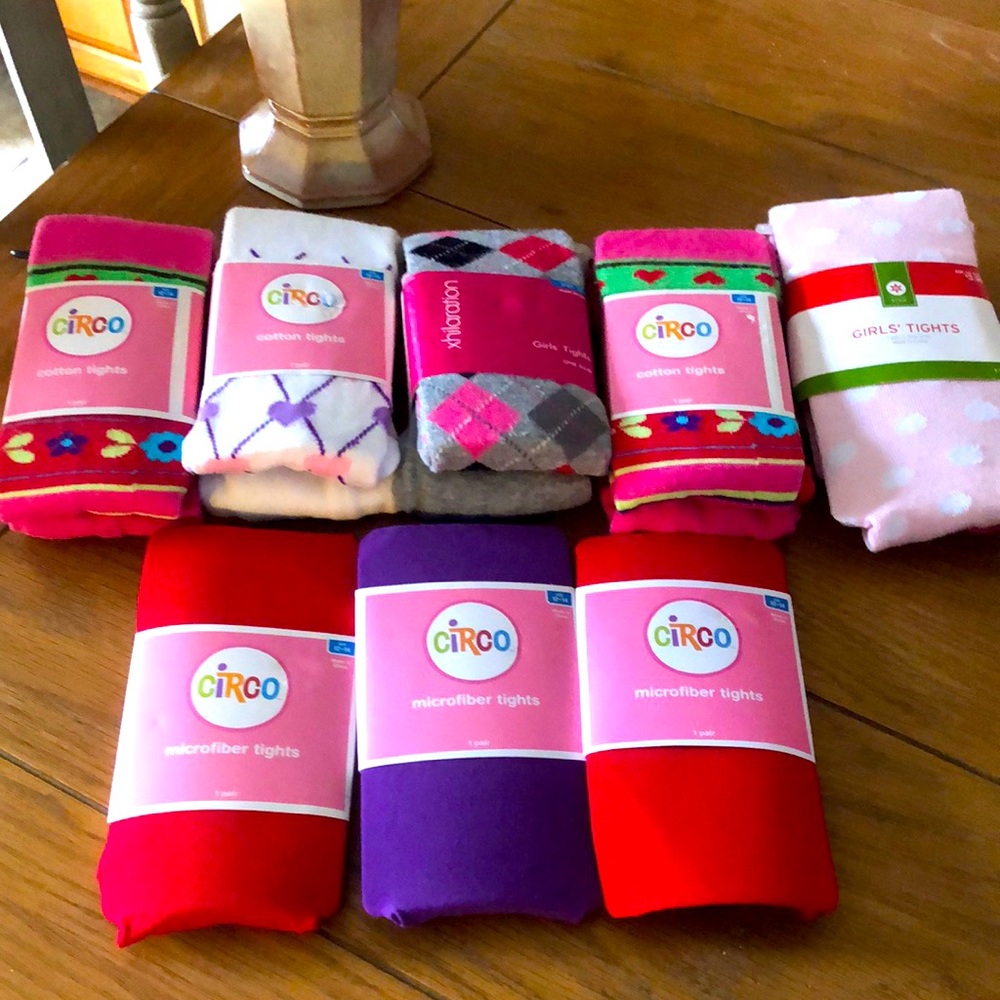 Girls size 12-14 tights